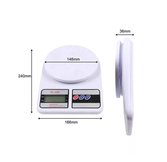 Kitchen Scale SF-400 Digital Electronic Weight Machine with Cell | Food & Grocery Measuring Scale upto 10 KG