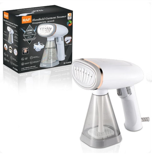 RAF Handheld Garment Steamer Iron 240ML | Foldable Portable Steam Iron for Clothes