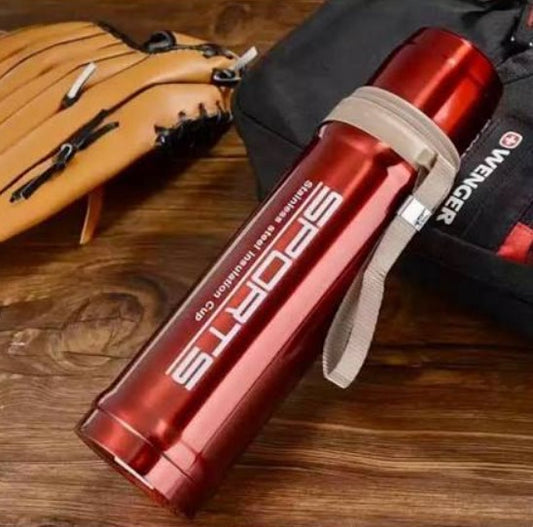Sports Water Bottle | Leakproof BPA-Free Gym & Fitness Drinking Bottle | Random Color