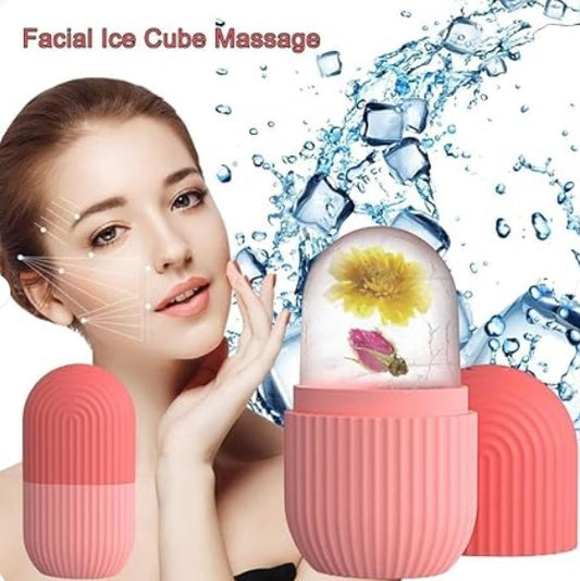 Reusable Facial Ice Roller for Face | Enhance Skin Glow Shrink &Tighten Pores | random color