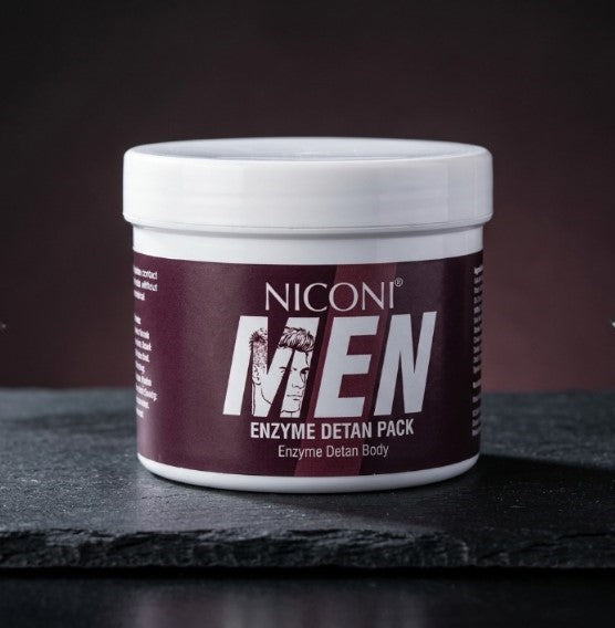Men Enzyme De-Tan Pack for Face & Body | Deep Cleansing Tan Removal Formula | 300gram