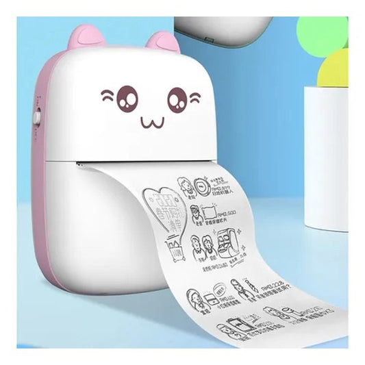 Mini Portable Pocket Thermal Printer | Wireless Receipt & Photo Printer | Random Color
