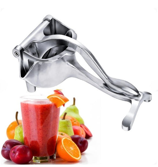 Stainless Steel Lemon & Orange Clip Handheld Fruit Juicer | Manual Citrus Squeezer for Kitchen Use