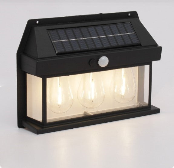 Solar Interaction Wall Lamp | Outdoor Motion Sensor Light Solar | Powered LED Wall Light Waterproof