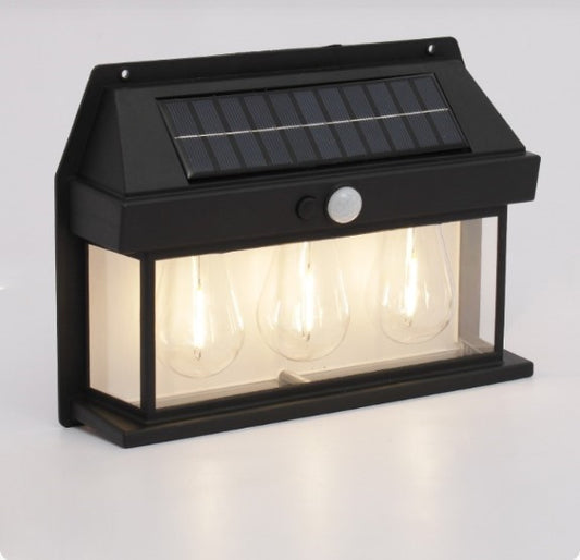 Solar Interaction Wall Lamp | Outdoor Motion Sensor Light Solar | Powered LED Wall Light Waterproof