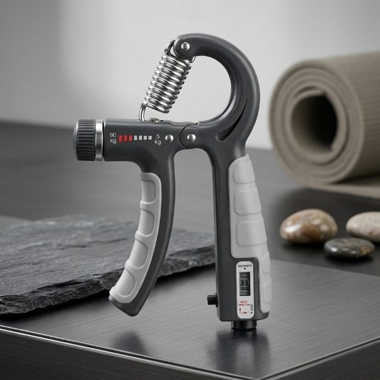 Hand Gripper With Counter | Adjustable Hand Grip Strengthener | Forearm & Finger Exercise Gripper