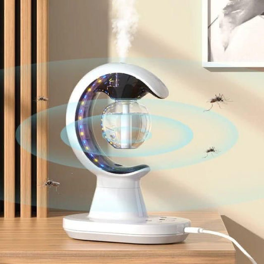 Multifunctional Smart Electric 3 In 1 Mosquito Repellent Air Humidifier LED Lamp | Home & Office Use