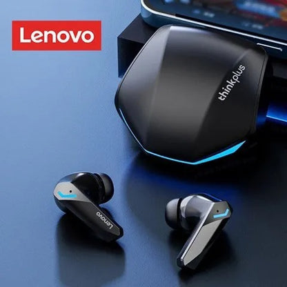 Lenovo ThinkPlus GM2 Pro Wireless Gaming Earbuds | Bluetooth 5.3 Low Latency Sports Headphones with HD Mic
