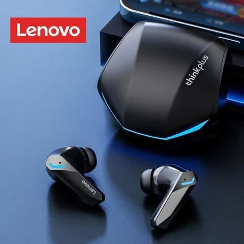 Lenovo ThinkPlus GM2 Pro Wireless Gaming Earbuds | Bluetooth 5.3 Low Latency Sports Headphones with HD Mic