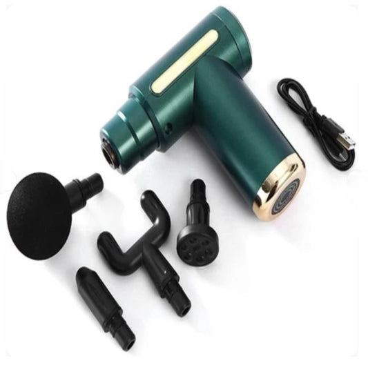 Powerful Deep Tissue Massage Gun | Multiple Attachments & Adjustable Speed