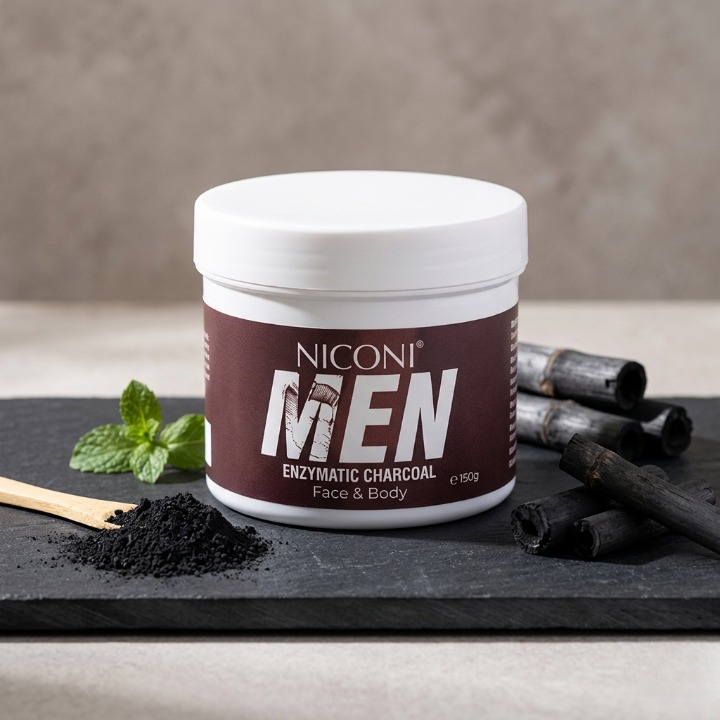 Men Enzyme De-Tan Pack for Face & Body | Deep Cleansing Tan Removal Formula | 300gram