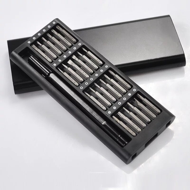 24 In 1 Screwdriver Bit Set Magnetic Disassembly Tool Durable Compact | Versatile Repair Kit For Daily Use