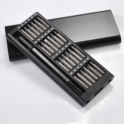 24 In 1 Screwdriver Bit Set Magnetic Disassembly Tool Durable Compact | Versatile Repair Kit For Daily Use