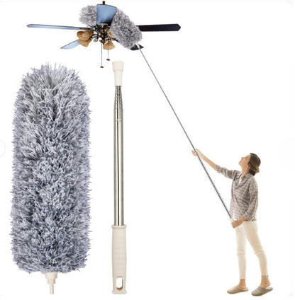 Microfiber Premium Fan Duster | 360 Flexible Dirt & Dust Duster for Home Office Use | Microfiber Duster