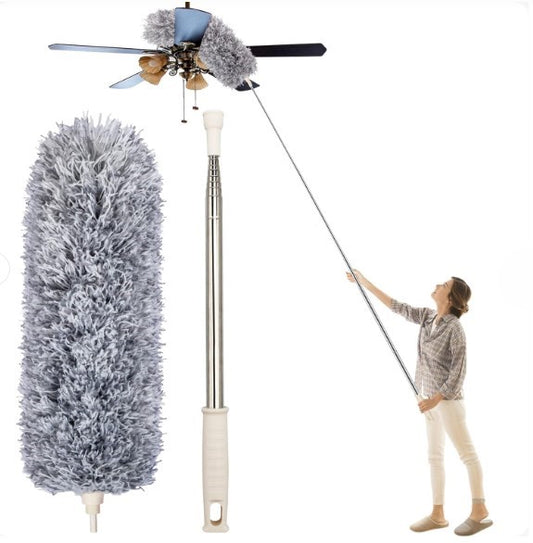 Microfiber Premium Fan Duster | 360 Flexible Dirt & Dust Duster for Home Office Use | Microfiber Duster