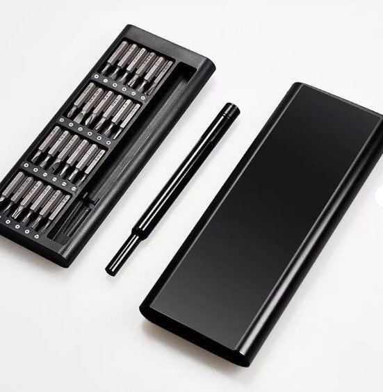 24 In 1 Screwdriver Bit Set Magnetic Disassembly Tool Durable Compact | Versatile Repair Kit For Daily Use
