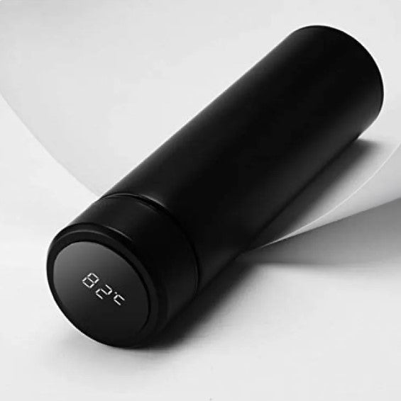 Temperature Display Vacuum Insulated Water Bottle Thermo Flask Made of Premium Stainless Steel Coffee Cup | Random Color