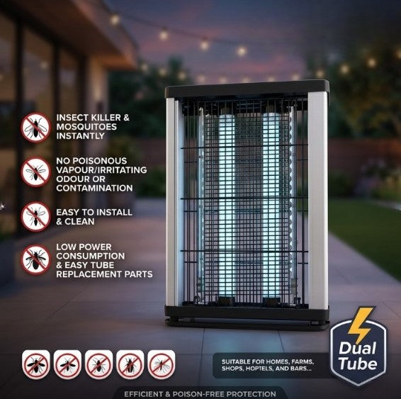 Mosquito Killer 8W Electric | Insect Killer Lamp UV Light Mosquito | Trap Indoor Bug Zapper Machine for Home & Office