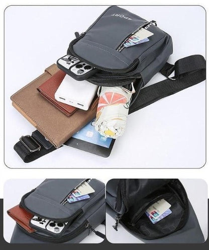 Premium Men’s Tactical Sport Chest Sling Bag for Travel & Hiking