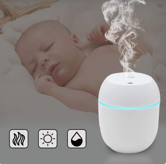 Air Humidifier Essential 3 In 1 | Oil Aroma Diffuser for Home | Multifunctional Device | Air Quality | Random Color