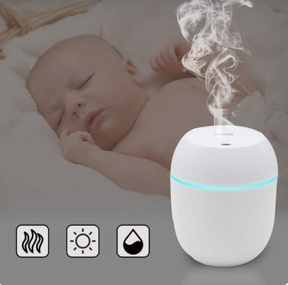 Air Humidifier Essential 3 In 1 | Oil Aroma Diffuser for Home | Multifunctional Device | Air Quality | Random Color