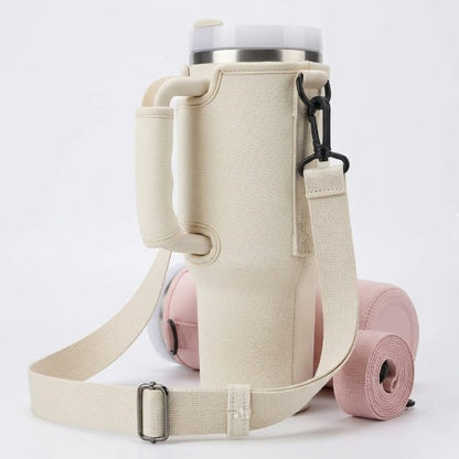 Carry Bag for 40oz Stainless Steel Tumbler with Adjustable Strap | Random Color