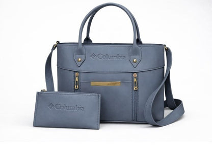 Luxe Signature 2-Piece Tote Handbag Set