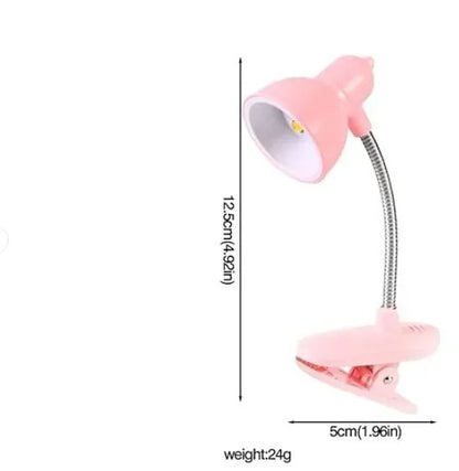 Mini Book Light with Clip | Portable LED Reading Lamp | Travel Bedroom Night Light | Eye Protection