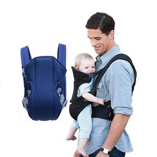 Adjustable Baby Carrier Safety Belt Backpack | Strong Material Infant & Toddler Carrier | Comfortable Baby Carrying Sling for Newborns (Random Color)