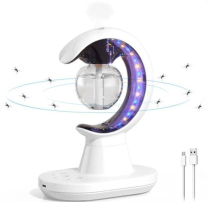 Multifunctional Smart Electric 3 In 1 Mosquito Repellent Air Humidifier LED Lamp | Home & Office Use