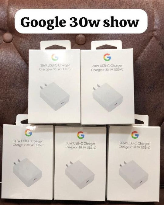 Google 30W USB-C Power Adapter | High-Speed Fast Charging Wall Charger