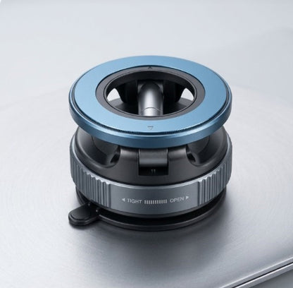 Vacuum Adsorption Magnetic Phone Holder | 360° Rotatable Car Mount Bracket