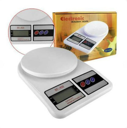 Kitchen Scale SF-400 Digital Electronic Weight Machine with Cell | Food & Grocery Measuring Scale upto 10 KG