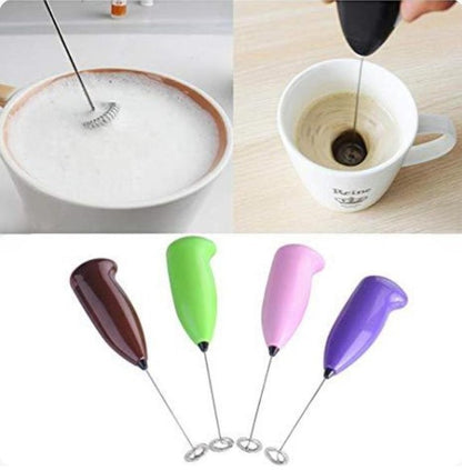 Electric Egg Beater | Coffee beater | Milk Drink Coffee Whisk Mixer | Foamer Mini Handle Stirrer | Practical Cooking Tool Kitchen