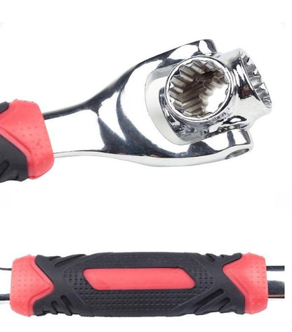 48-In-1 Universal Multi-Function Wrench | 360° Rotary Adjustable Spanner | Nuts & Bolts