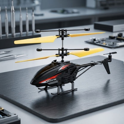 Infrared Induction Helicopter | Rechargeable Hand Sensor Flying Toy with LED Lights