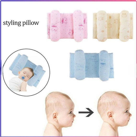 Adjustable Newborn Baby Head Shaping Pillow | Prevents Flat Head | Soft & Comfortable Support