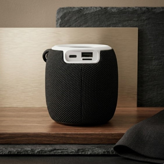 Mini Wireless Speaker SH-309 | Portable Bluetooth Sound Box with RGB LED Light & TWS Support