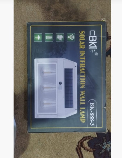 Solar Interaction Wall Lamp | Outdoor Motion Sensor Light Solar | Powered LED Wall Light Waterproof