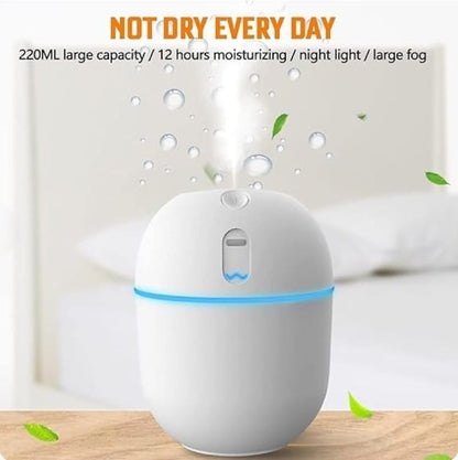 Air Humidifier Essential 3 In 1 | Oil Aroma Diffuser for Home | Multifunctional Device | Air Quality | Random Color