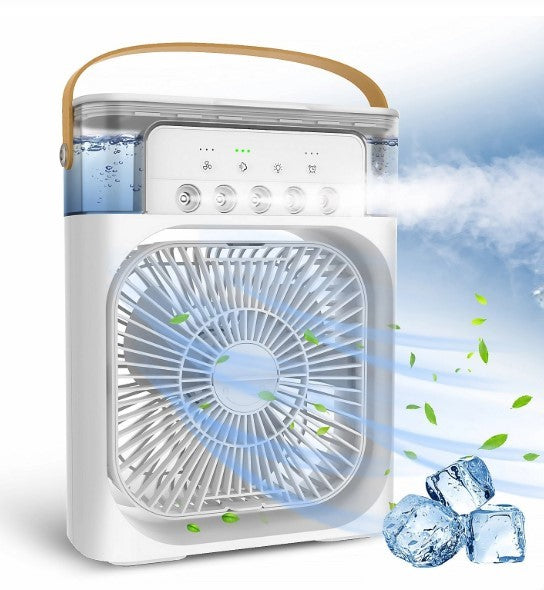 Mini Air Cooler Fan with Evaporative Cooling | Portable Household Air Conditioner 3 Speed | Random Color