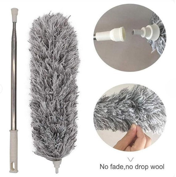 Microfiber Premium Fan Duster | 360 Flexible Dirt & Dust Duster for Home Office Use | Microfiber Duster