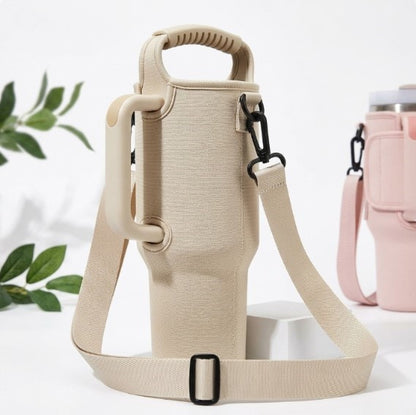 Carry Bag for 40oz Stainless Steel Tumbler with Adjustable Strap | Random Color