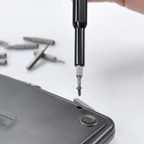 24 In 1 Screwdriver Bit Set Magnetic Disassembly Tool Durable Compact | Versatile Repair Kit For Daily Use