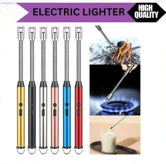 360° Outdoor Kitchen Lighter | USB Rechargeable Electronic Arc Lighter