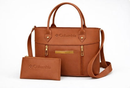 Luxe Signature 2-Piece Tote Handbag Set