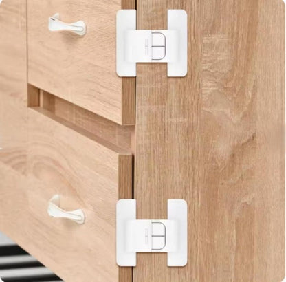 Universal Refrigerator Door Safety Lock – Baby Proof Fridge Lock with Strong Adhesive & Adjustable Strap