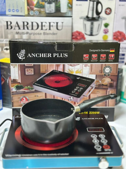 Ancher Plus 2200-Watt Hotplate | High-Power Electric Cooking Solution
