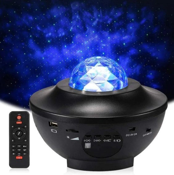 Colorful Starry Sky Galaxy Projector Nightlight Child Bluetooth USB Music Player Star Night Light Romantic Projection Lamp Gifts
