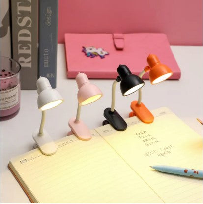 Mini Book Light with Clip | Portable LED Reading Lamp | Travel Bedroom Night Light | Eye Protection